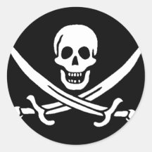 pirate pirata pegatinas  