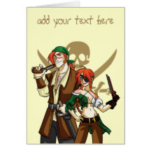 Pirates Carte De Vœux