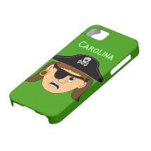 Piratez la couverture nommée faite sur commande mi coque Case-Mate iPhone 5