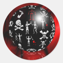 Piratical Gebied Stickers