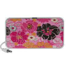 PixDezines Alegre, ♥♥♥♥ d'impressions florales Haut-parleurs iPod