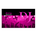 PixDezines Retro DJ+disco Visitekaartje