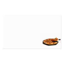 pizza cartes de visite professionnelles