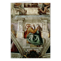 Plafond de chapelle de Sistine, 1508-12 Carte De Vœux