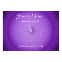 Plafond lilas cartes de visite personnelles