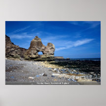 Plage de Hendon, Sunderland, Angleterre Posters