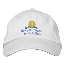 Plage de Luffers Sunset_Newport Casquette Brodée