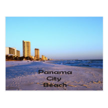 Plage de Panamá City Carte Postale
