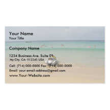 Plage de Phuket chez la Thaïlande Cartes De Visite Professionnelles
