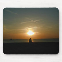 Plage des minimes tapis de souris