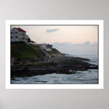Plage d'océan affiche