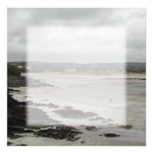 Plage près de baie de Rosscarbery, Irlande Invitations Personnalisées
