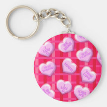 Plaid de sucrerie de Valentine Porte-clef