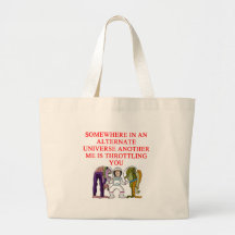 Plaisanterie ALTERNATIVE d'univers Sac En Toile