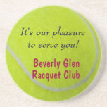 Plaisir de Design_Our de boule de Tennis_Fuzzy de  Dessous De Verres