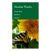 Plaisir de tournesol modèle de carte de visite