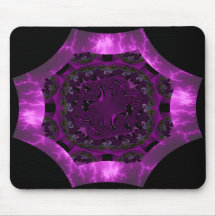 Plaisir pourpre Mousepad Tapis De Souris