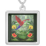 Plaisir tropical pendentif personnalisé
