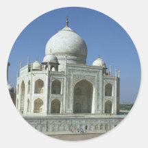 Plan rapproché du Taj Mahal Adhésif