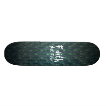 Planche à roulettes de cactus de foi