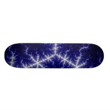 Planche à roulettes de flocon de neige