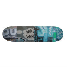 Planche à roulettes de graffiti
