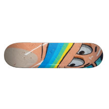 Planche à roulettes de "graffiti"