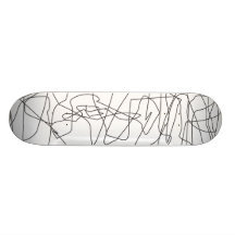 planche à roulettes de gribouillis