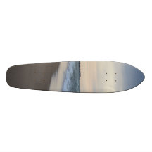Planche à roulettes de jour de plage