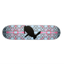 Planche à roulettes de lapin