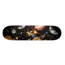 Planche à roulettes de l'espace