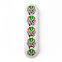 Planche à roulettes de masque d'opéra de Pékin de 