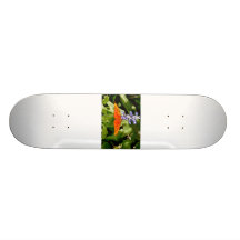 Planche à roulettes de papillons