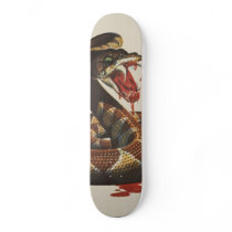 Planche à roulettes de serpent à sonnettes