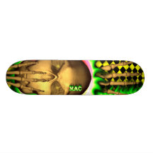 Planche à roulettes de Skatersollie du feu de vert