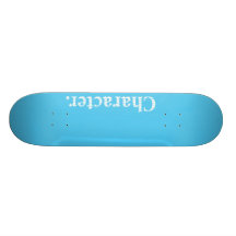 Planche à roulettes d'élém. de typographie de cara