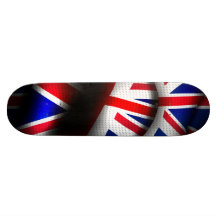 Planche à roulettes d'Union Jack