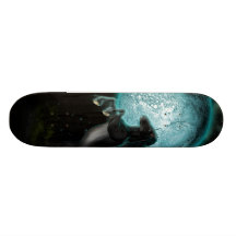 Planche à roulettes majestueuse de beauté