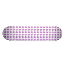 Planche à roulettes pourpre de LED
