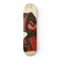 Planche à roulettes vintage d'affiche de 2ÈME GUER