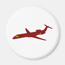 Plane - Avion (05) Magnets Pour Réfrigérateur