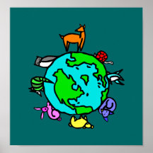 Planète animale affiches