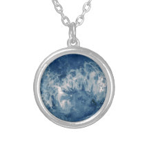 Planète bleue - lune bleue bijouterie fantaisie