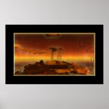 Planète étrangère affiches
