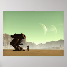 Planète étrangère affiche