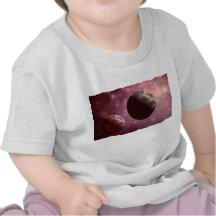 Planeten in een Roze Heelal T Shirts