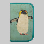 Planificateur bleu de lagune de pingouin pochettes folios