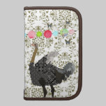 Planificateur olive d'autruche de damassé pochettes folios