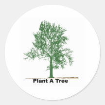 plantez un arbre autocollants