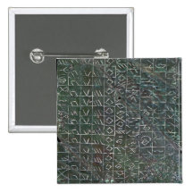 Plaque votive avec une inscription venetic pin's